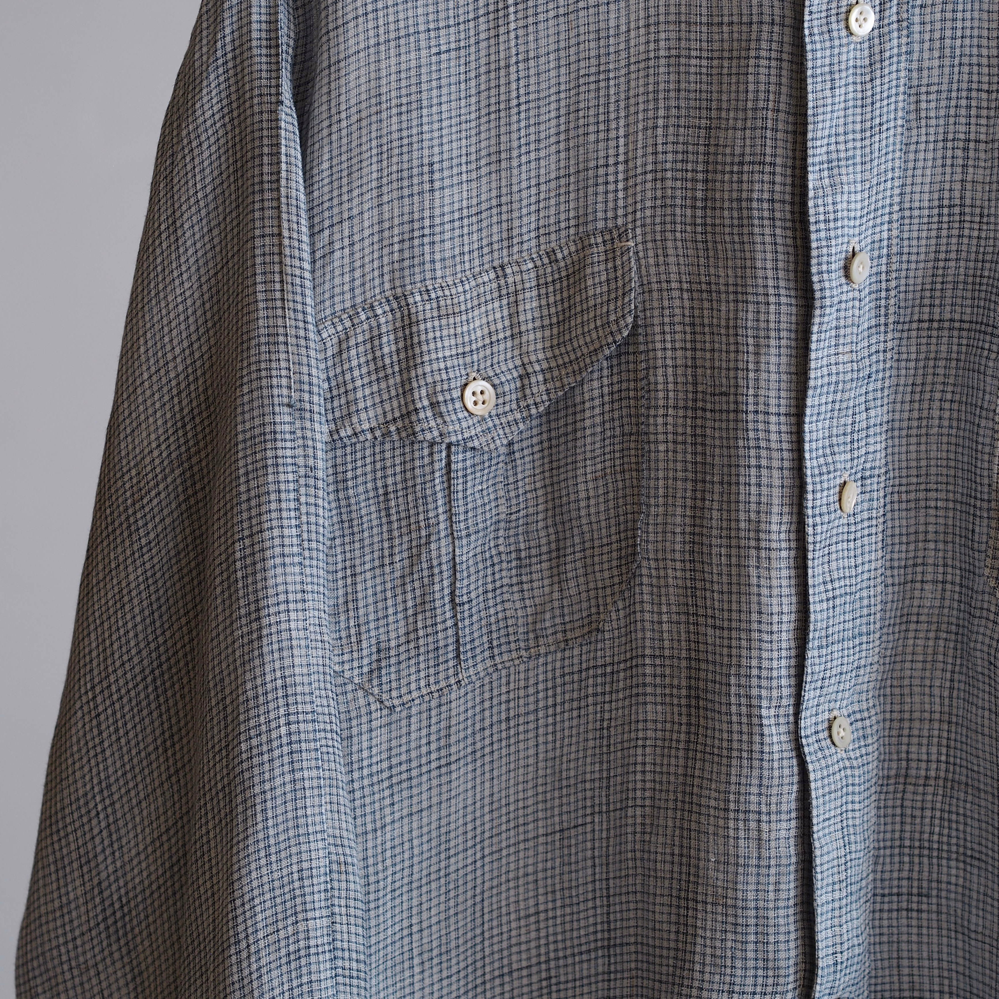 NORA SHIRT~type japan~meiji linen⓵