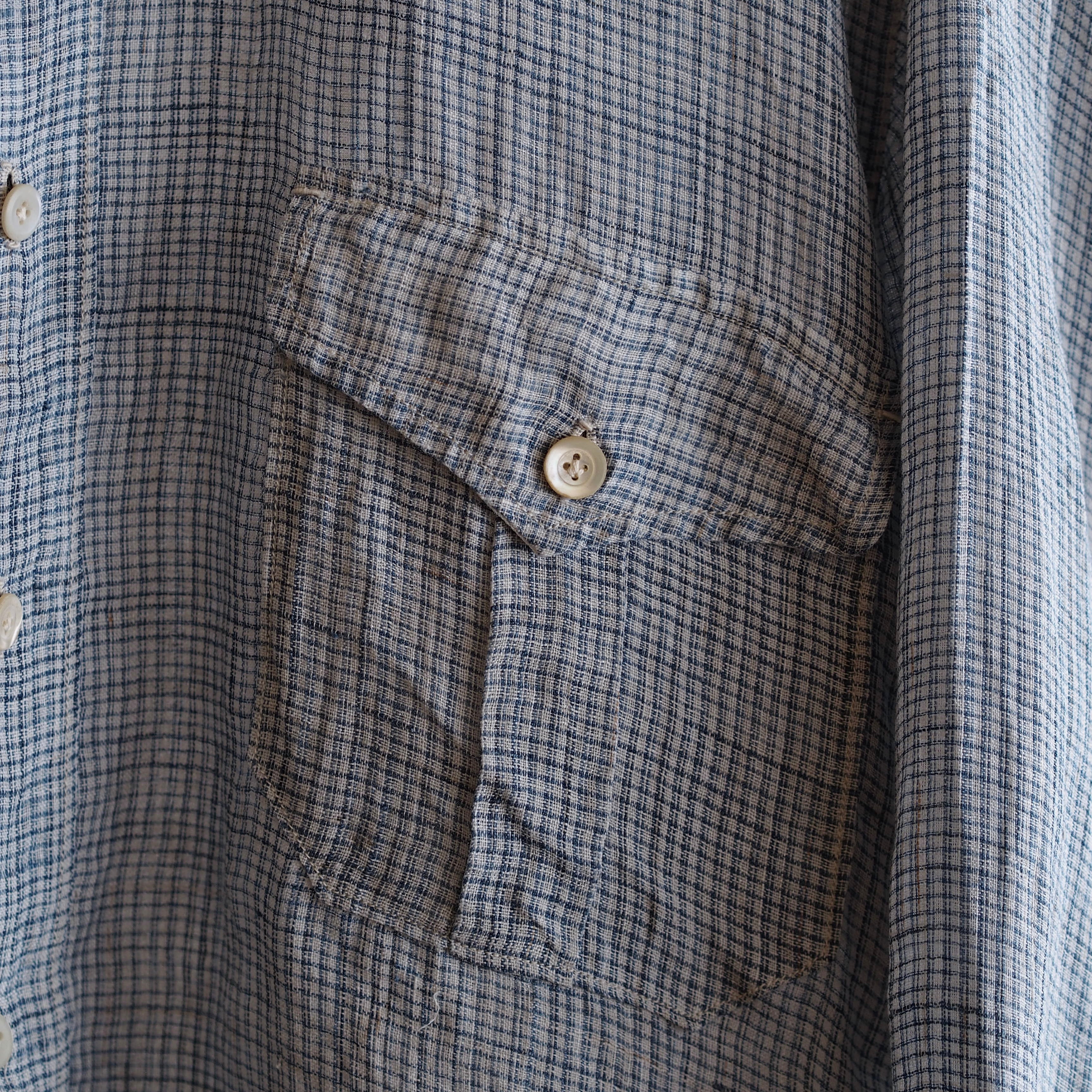 NORA SHIRT~type japan~meiji linen⓵