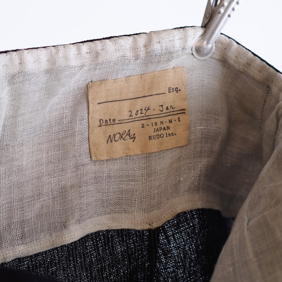 NORA WORK PANTS~japan old indigo hemp