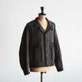 NORA SHORT JACKET~Japan old stripe hemp fabric~