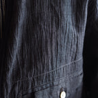 NORA SHORT JACKET~Japan old stripe hemp fabric~