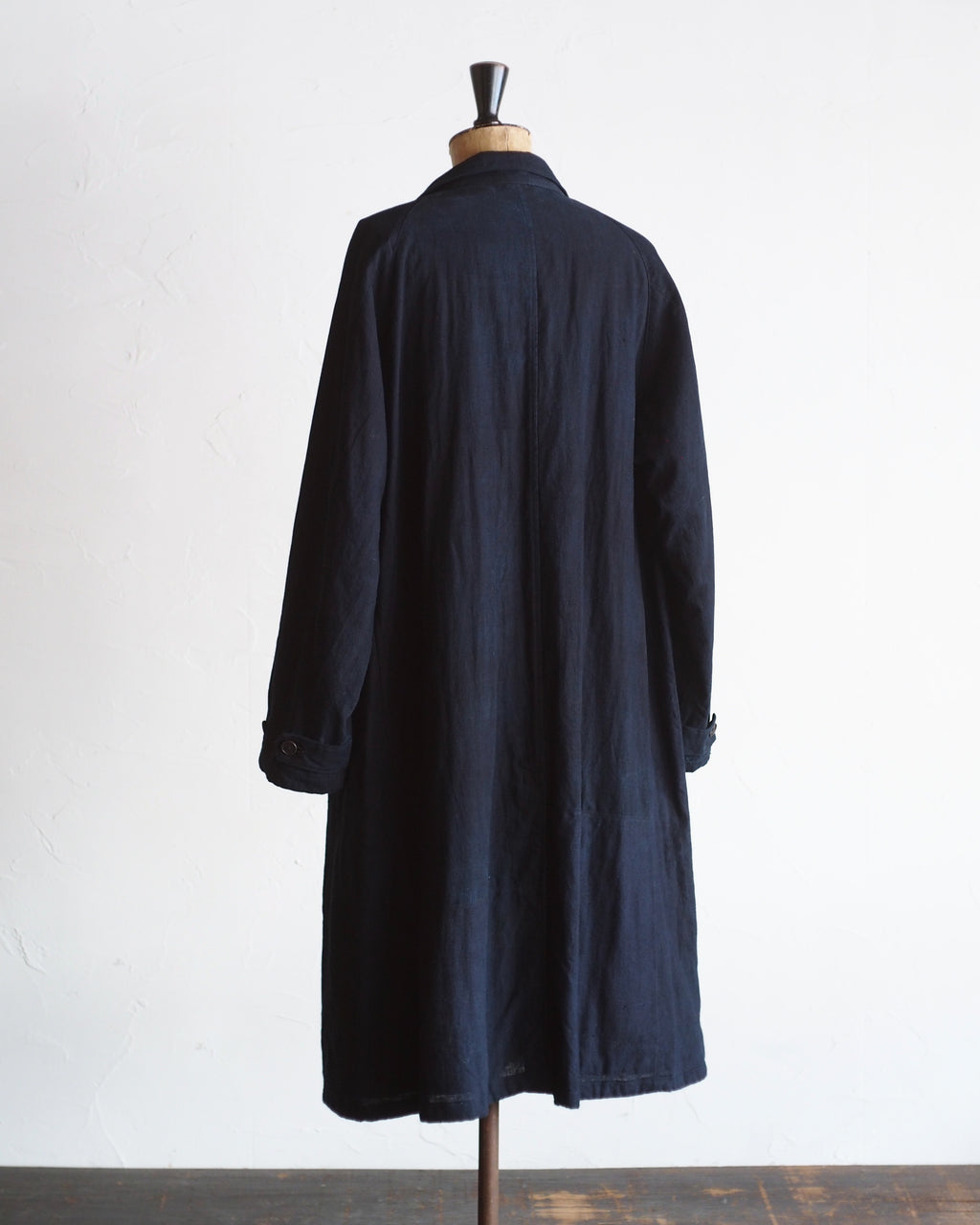NORA COAT~Japan old indigo cotton fabric~