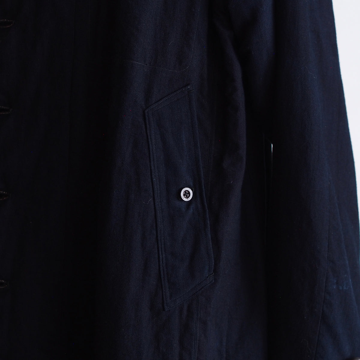 NORA COAT~Japan old indigo cotton fabric~