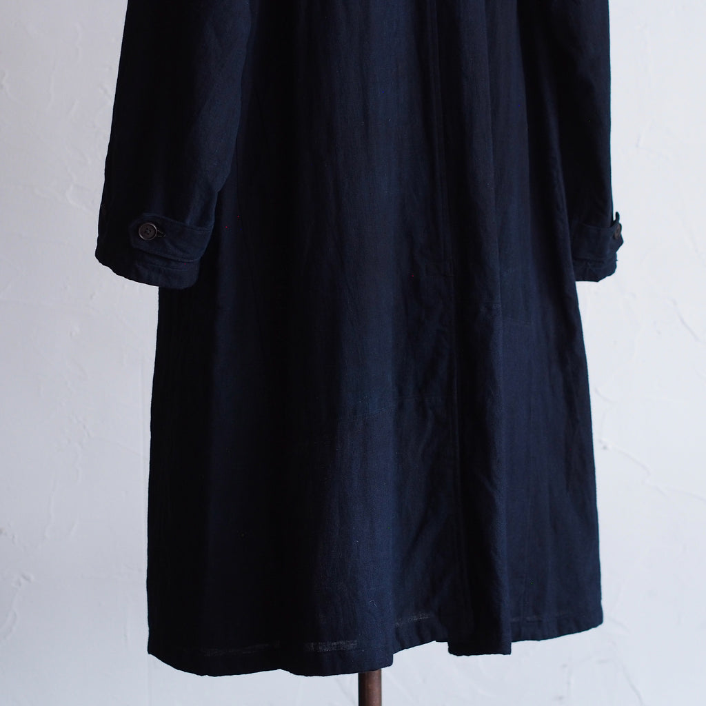 NORA COAT~Japan old indigo cotton fabric~