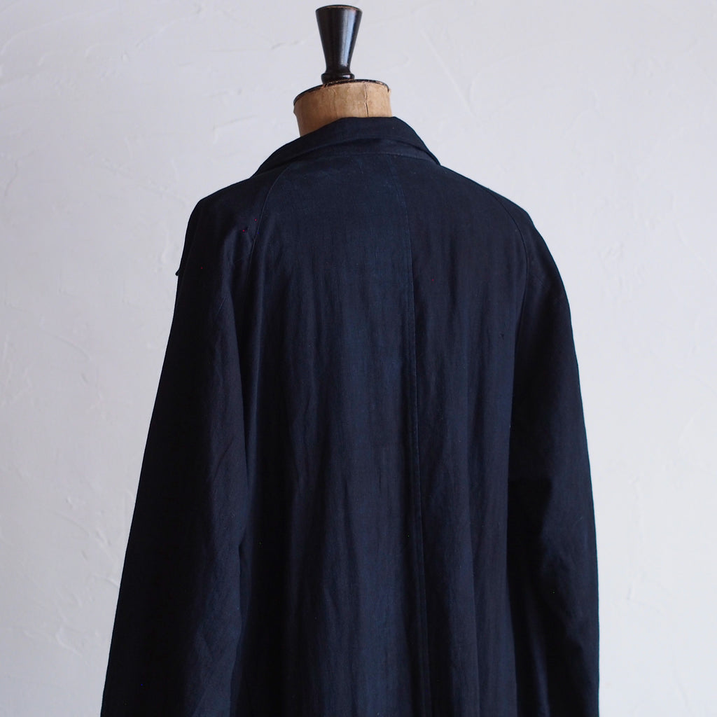 NORA COAT~Japan old indigo cotton fabric~