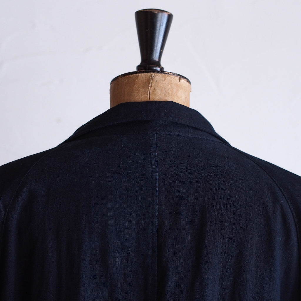 NORA COAT~Japan old indigo cotton fabric~