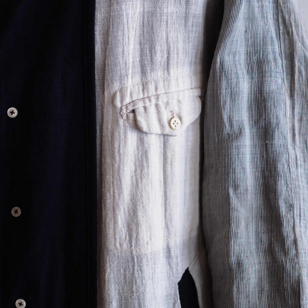 NORA COAT~Japan old indigo cotton fabric~