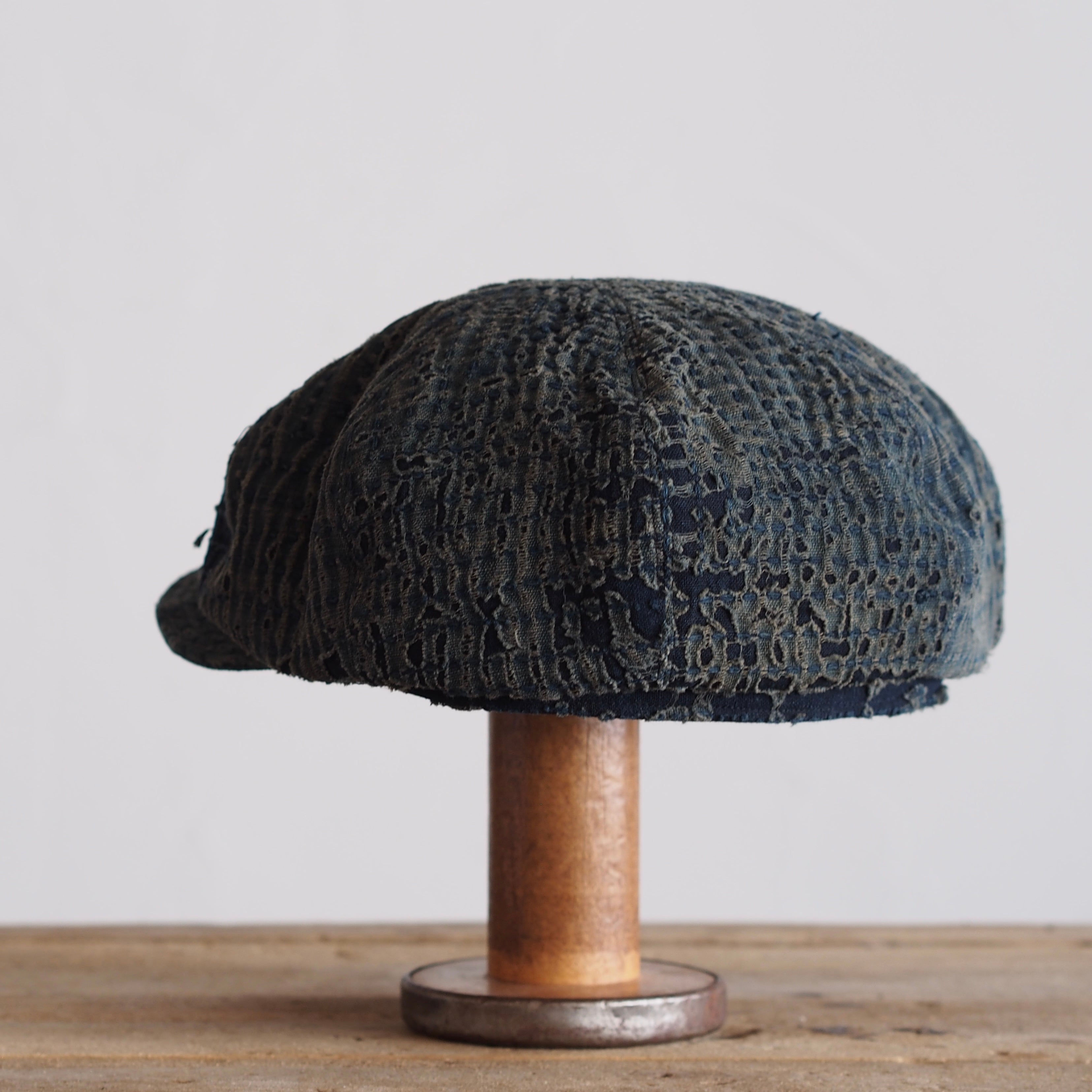BORO(襤褸)CAP ~type newsboy~60 meiji-taisho②
