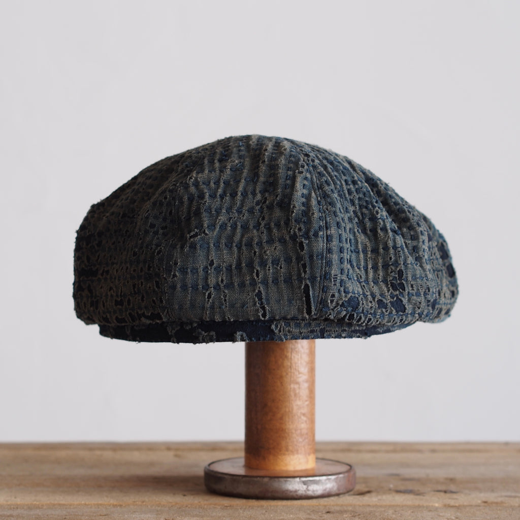 BORO(襤褸)CAP ~type newsboy~60 meiji-taisho②