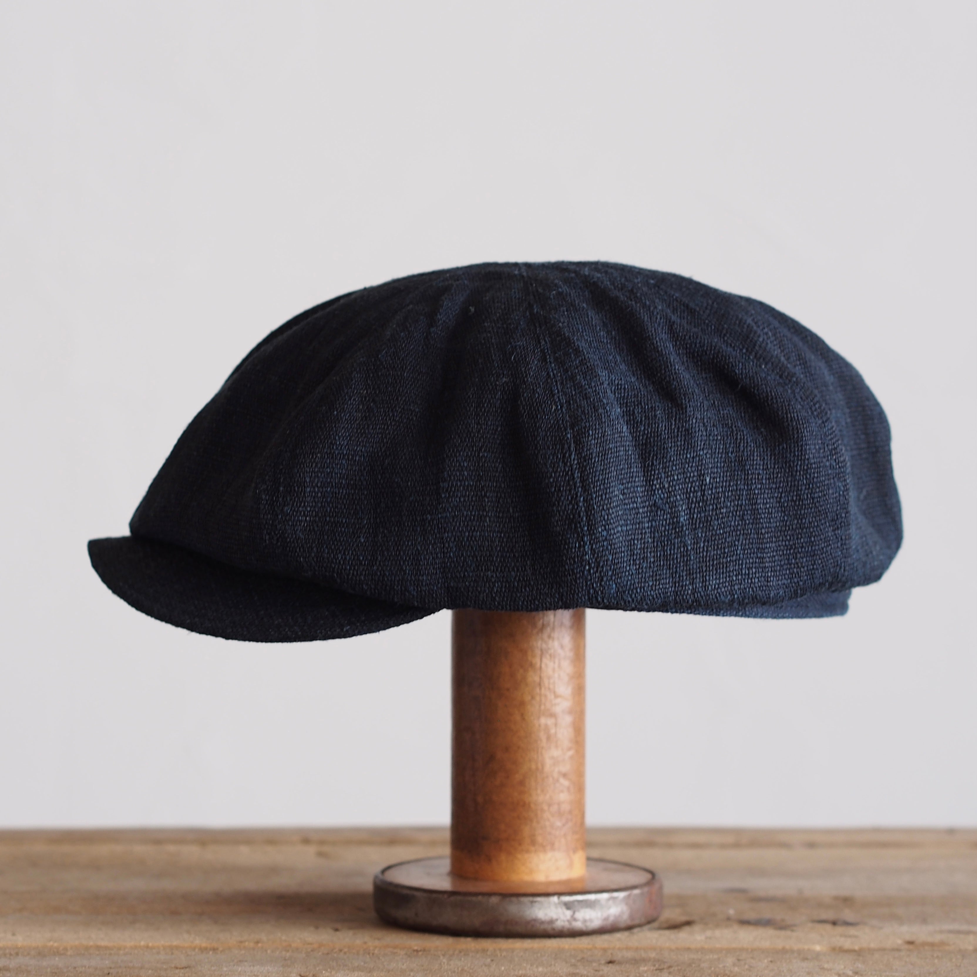JAPAN VINTAGE FABRIC CAP ~type newsboy~61 南部麻