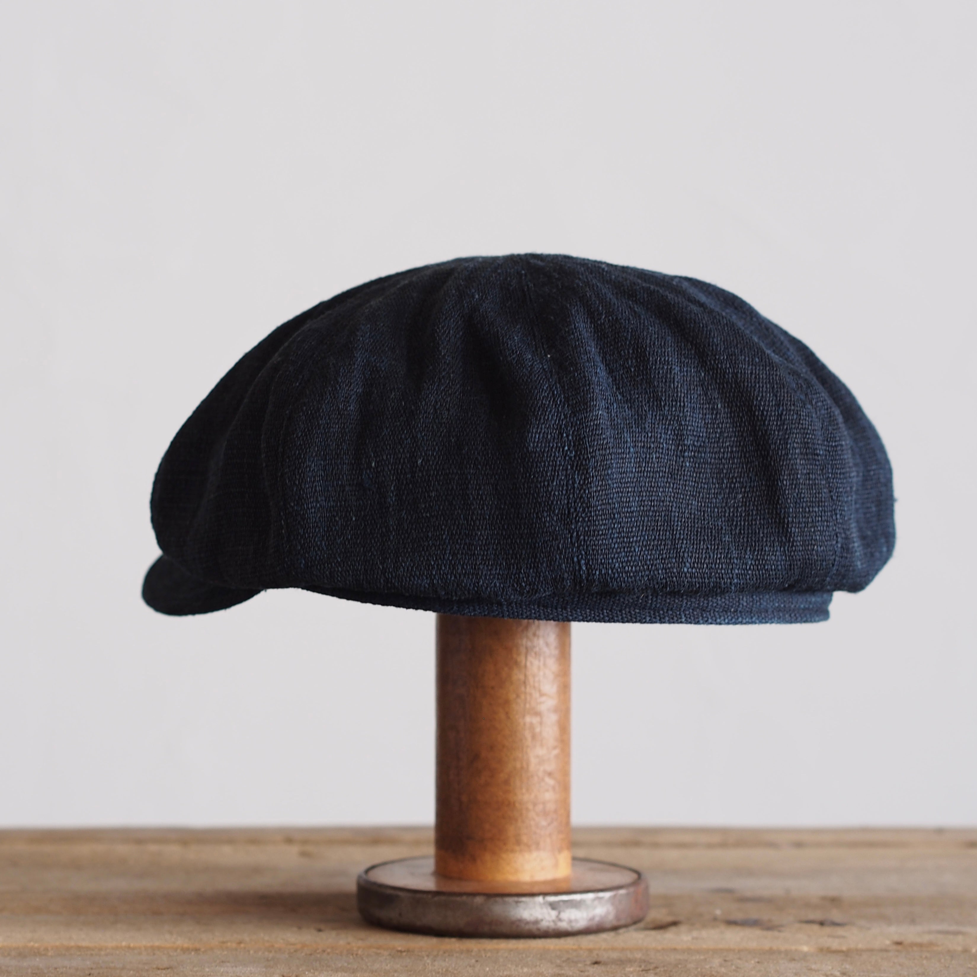JAPAN VINTAGE FABRIC CAP ~type newsboy~61 南部麻