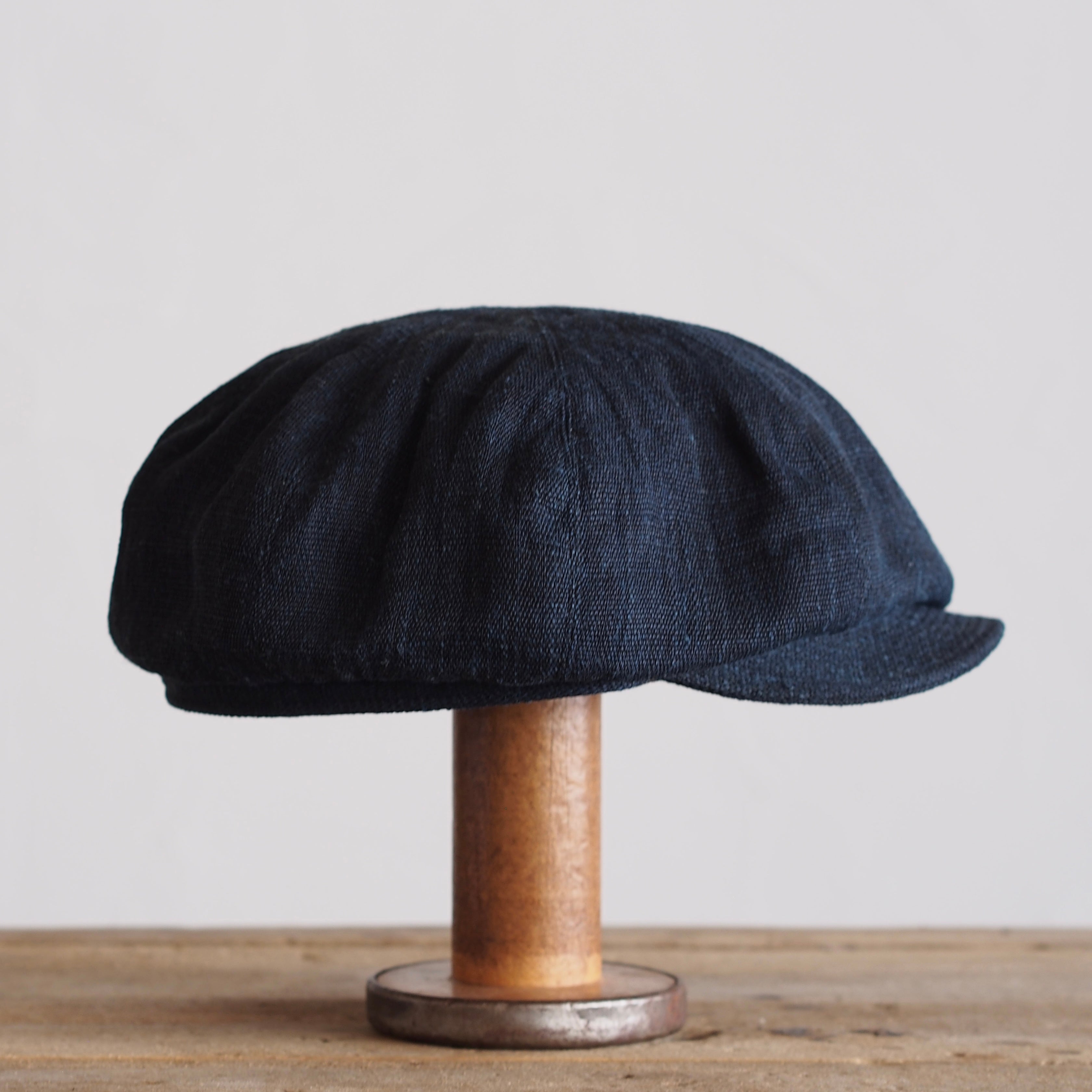 JAPAN VINTAGE FABRIC CAP ~type newsboy~61 南部麻