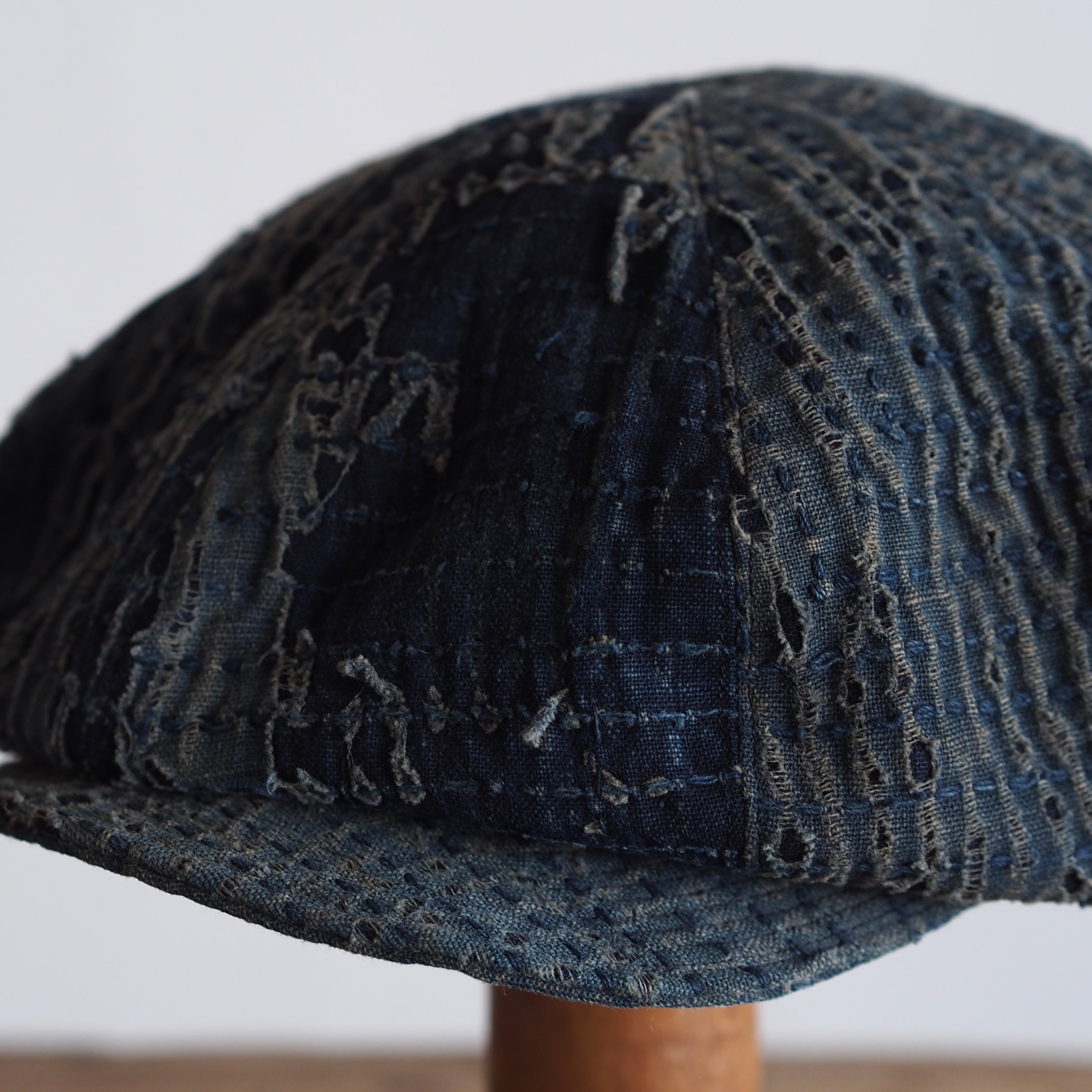 BORO(襤褸)CAP ~type newsboy~60 meiji-taisho②