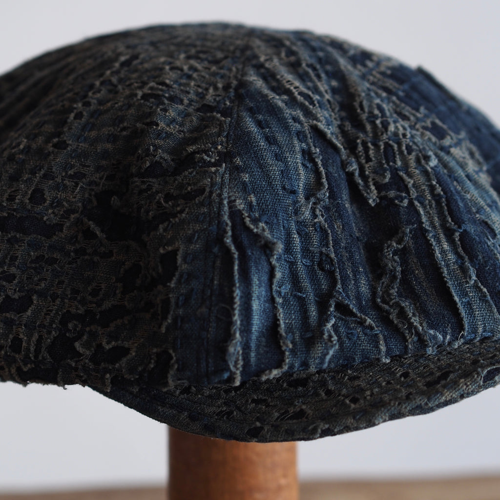 BORO(襤褸)CAP ~type newsboy~60 meiji-taisho②