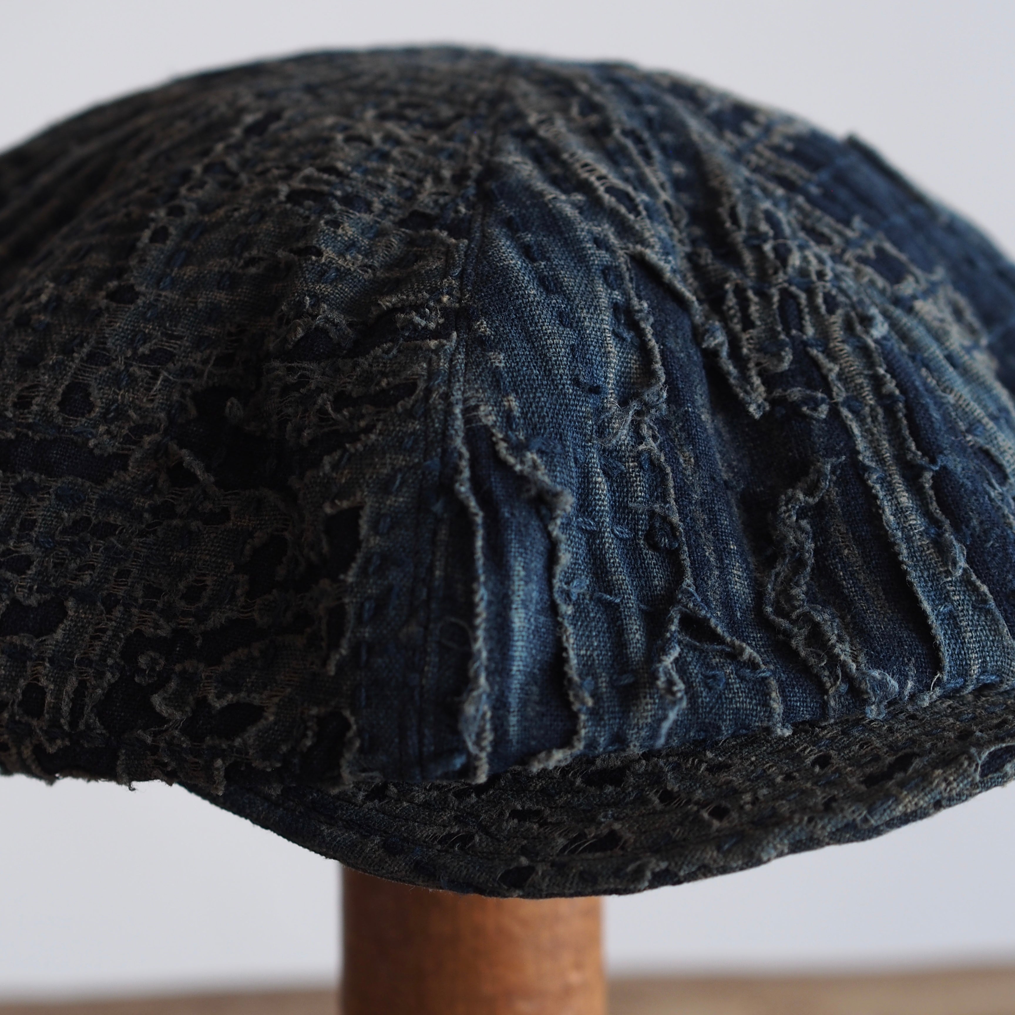 BORO(襤褸)CAP ~type newsboy~60 meiji-taisho②