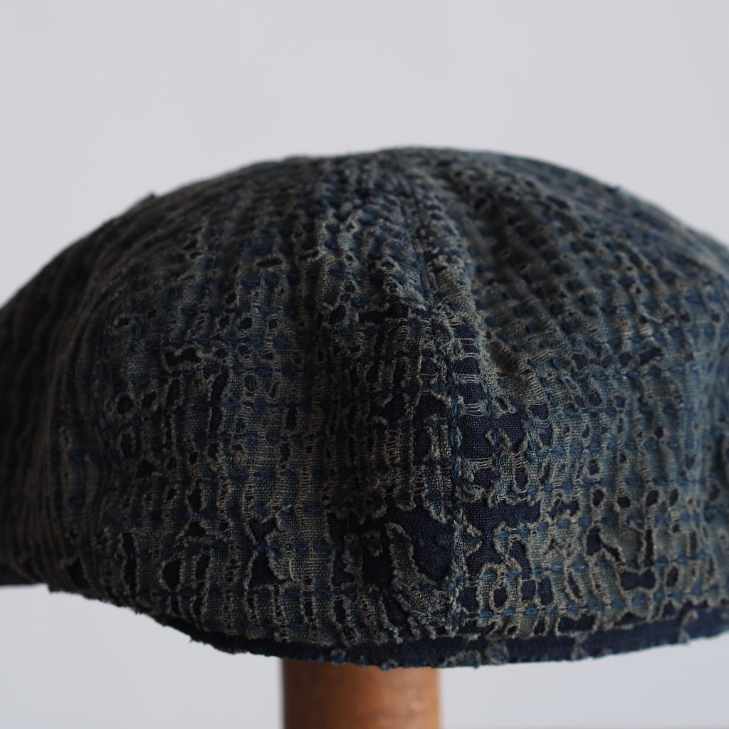 BORO(襤褸)CAP ~type newsboy~60 meiji-taisho②