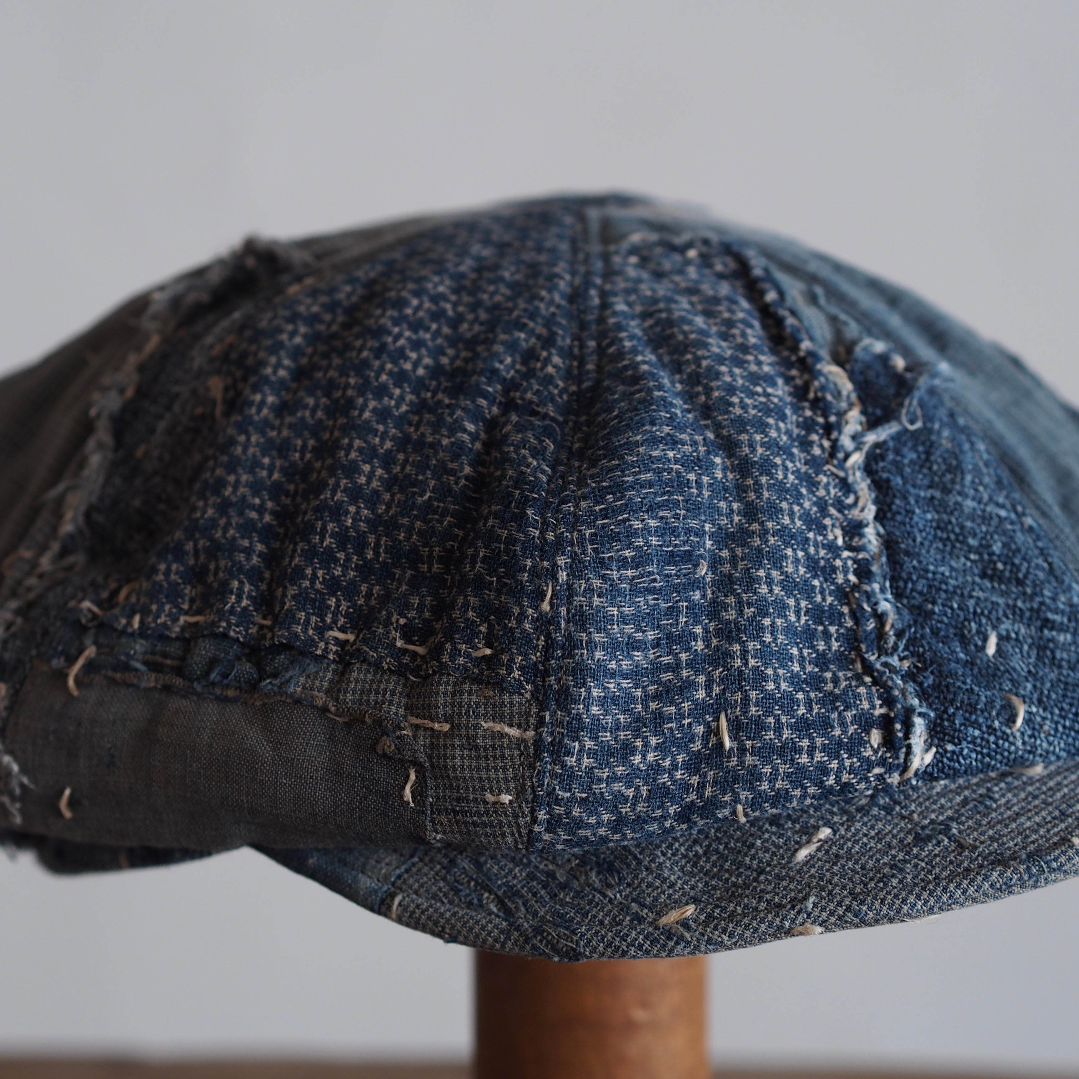 BORO(襤褸)CAP ~type newsboy~60 meiji-taisho