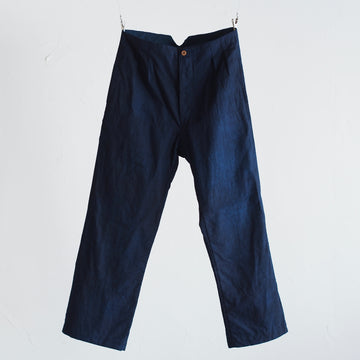NORA WORK PANTS~japan old cotton fabric~藍