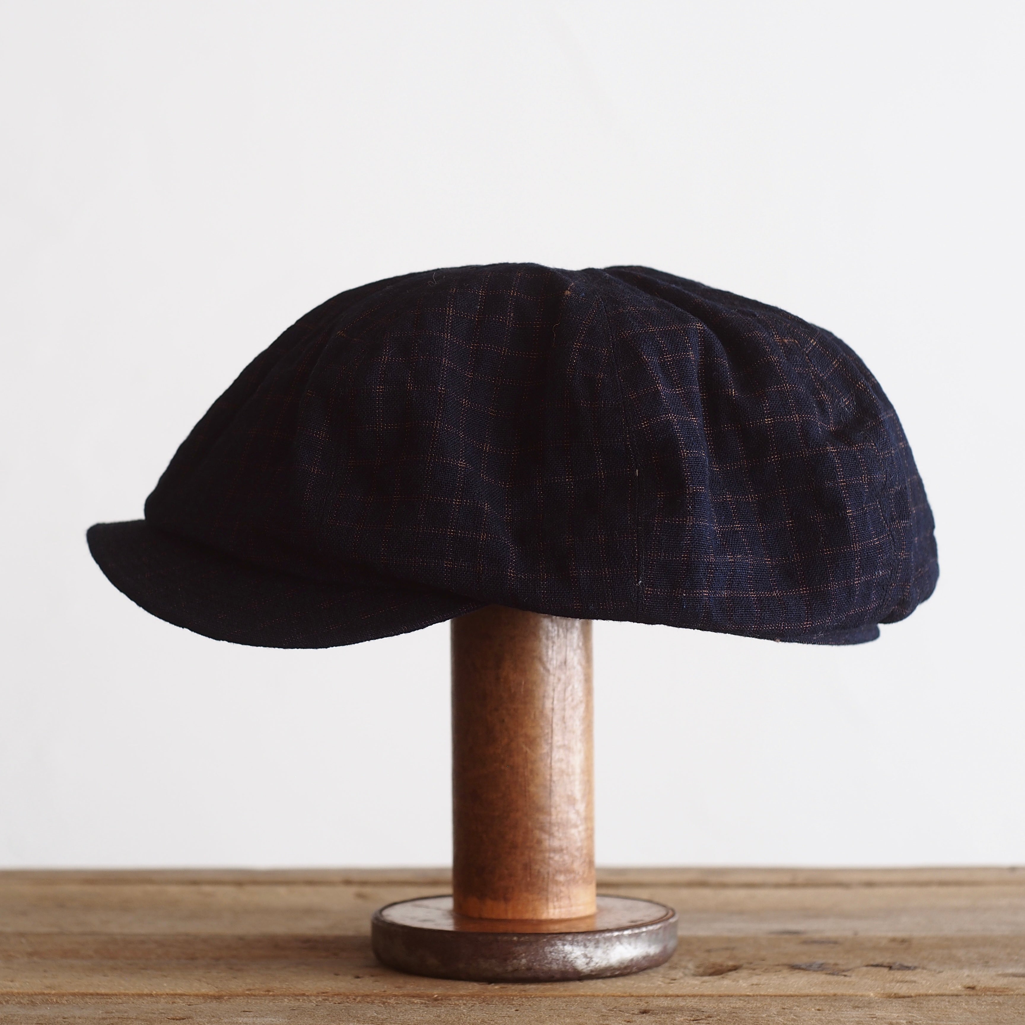 NORA CAP ~type newsboy~60japan old cotton/silk