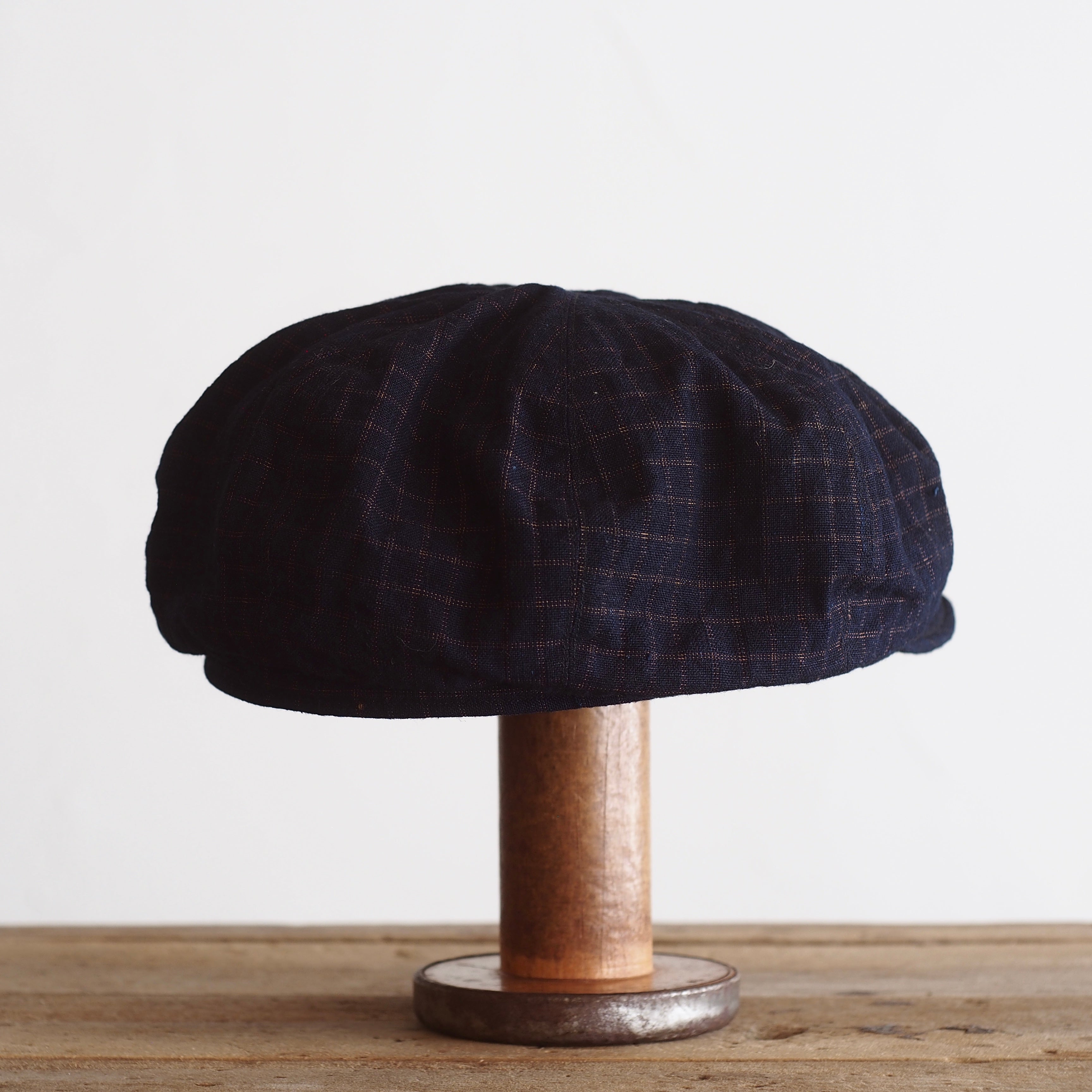 NORA CAP ~type newsboy~60japan old cotton/silk