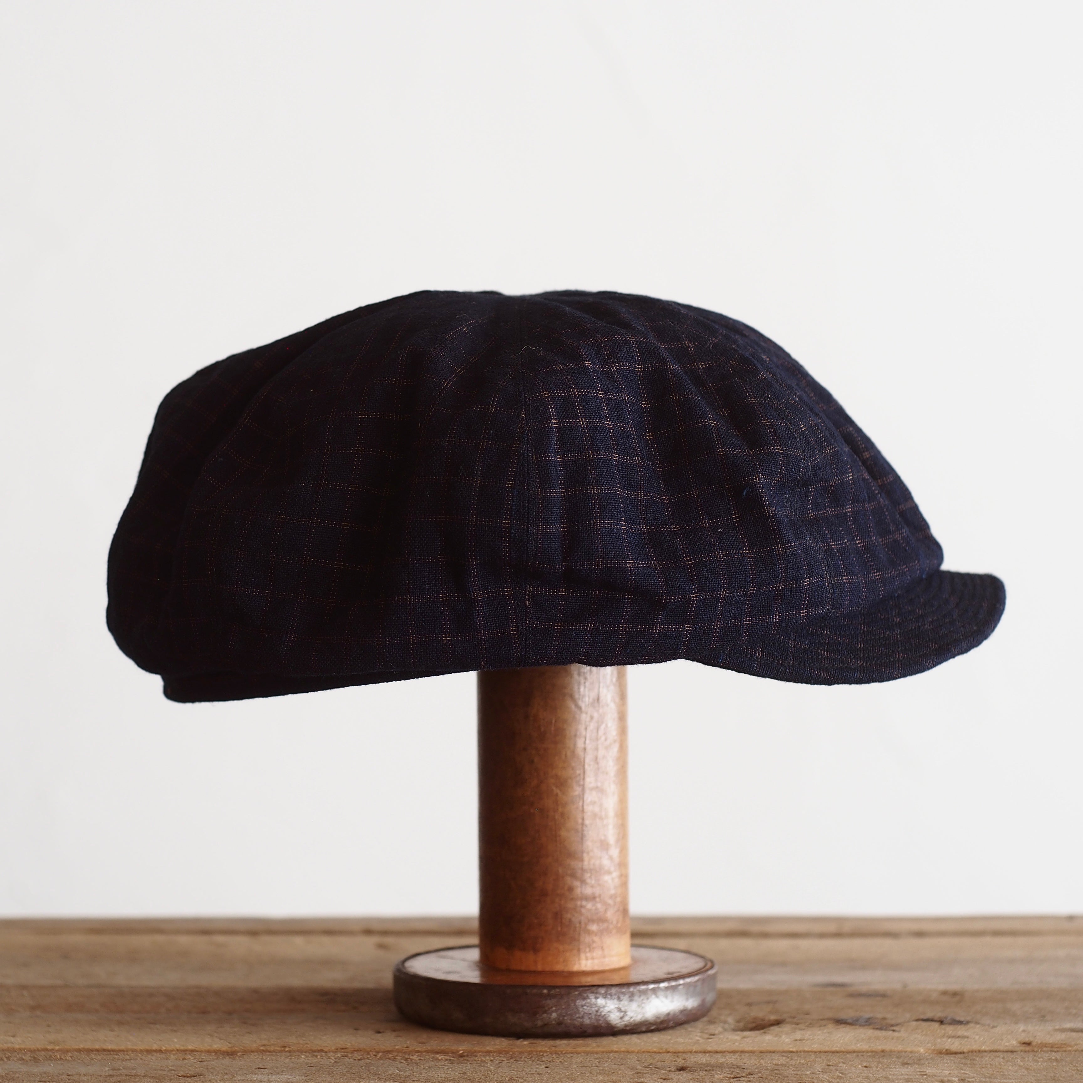 NORA CAP ~type newsboy~60japan old cotton/silk