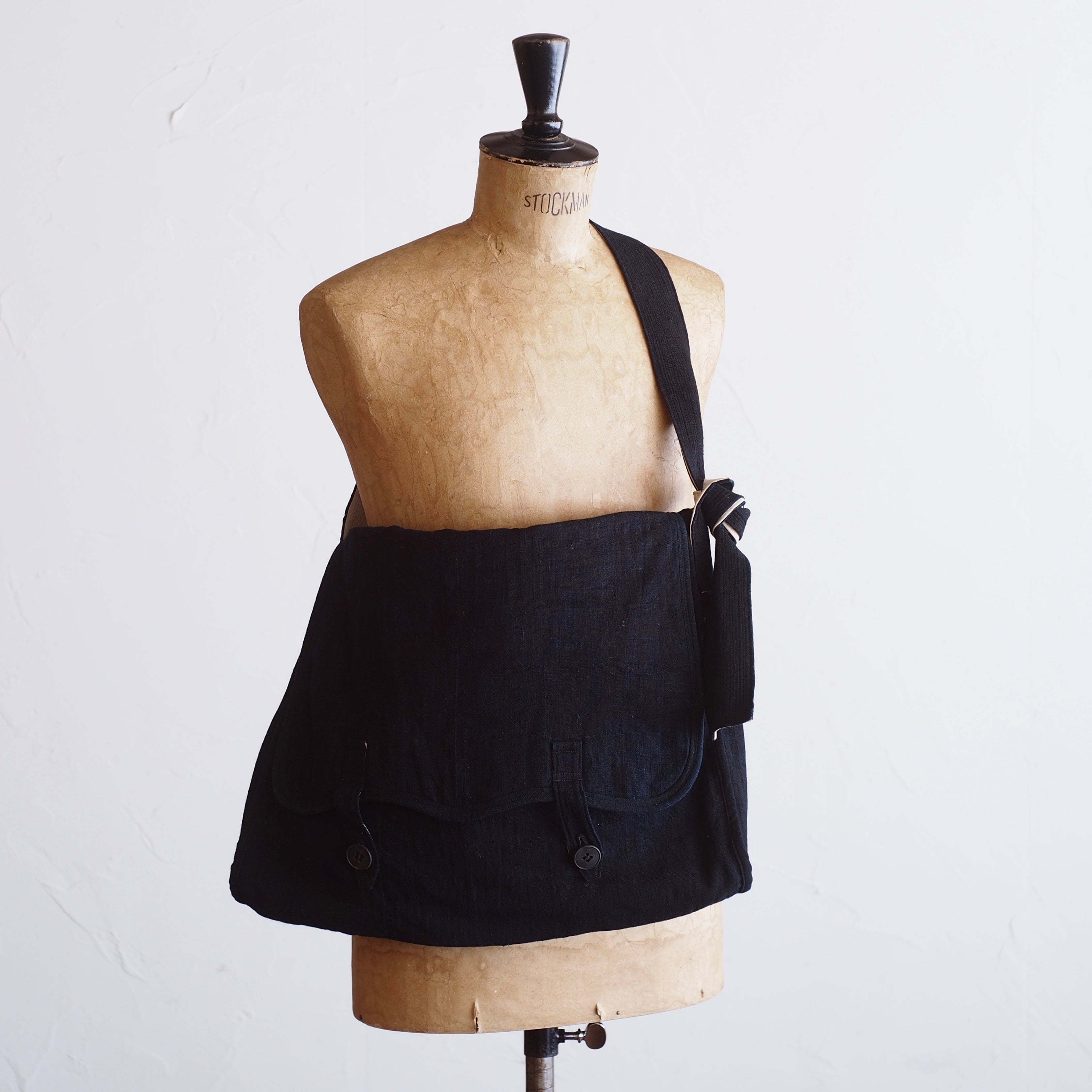 NORA BAG~type postman~japan old indigo cotton