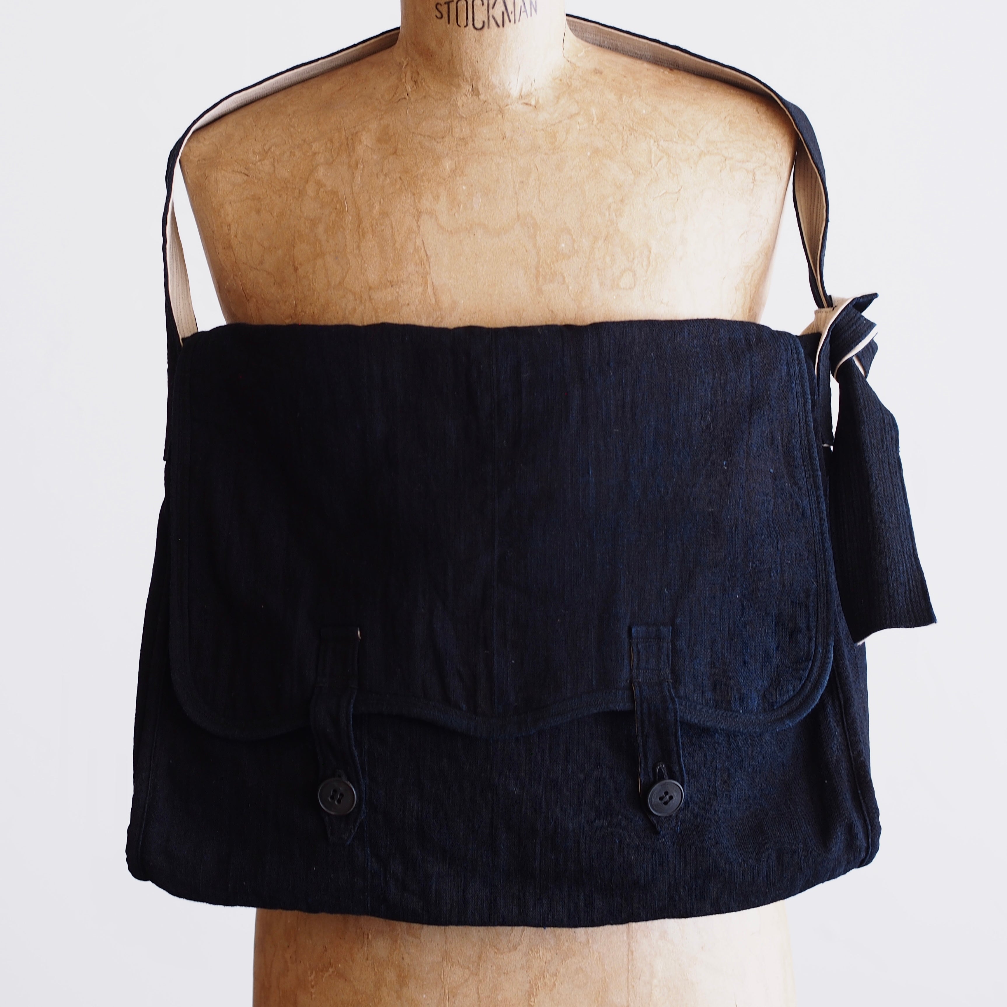 NORA BAG~type postman~japan old indigo cotton