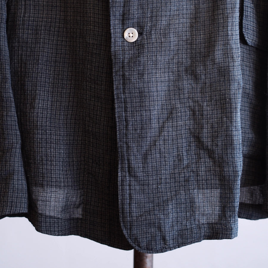 NORA JACKET~Japan old indigo linen fabric~⓶