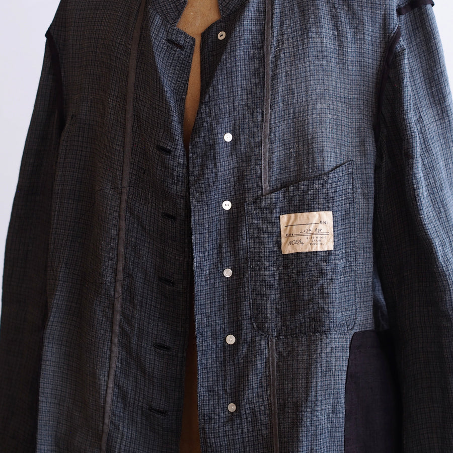 NORA JACKET~Japan old indigo linen fabric~⓶