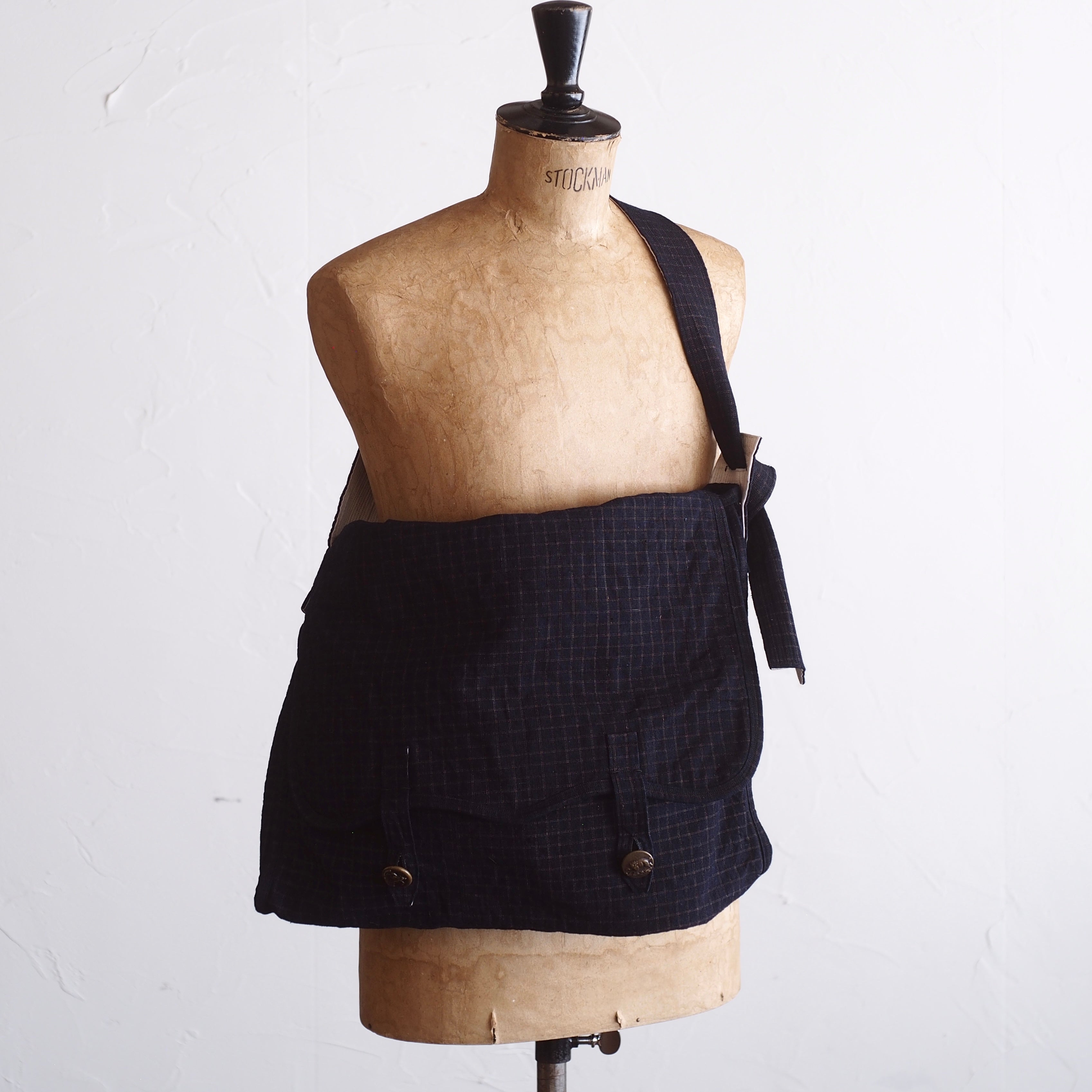 NORA BAG~type postman~japan old cotton/silk