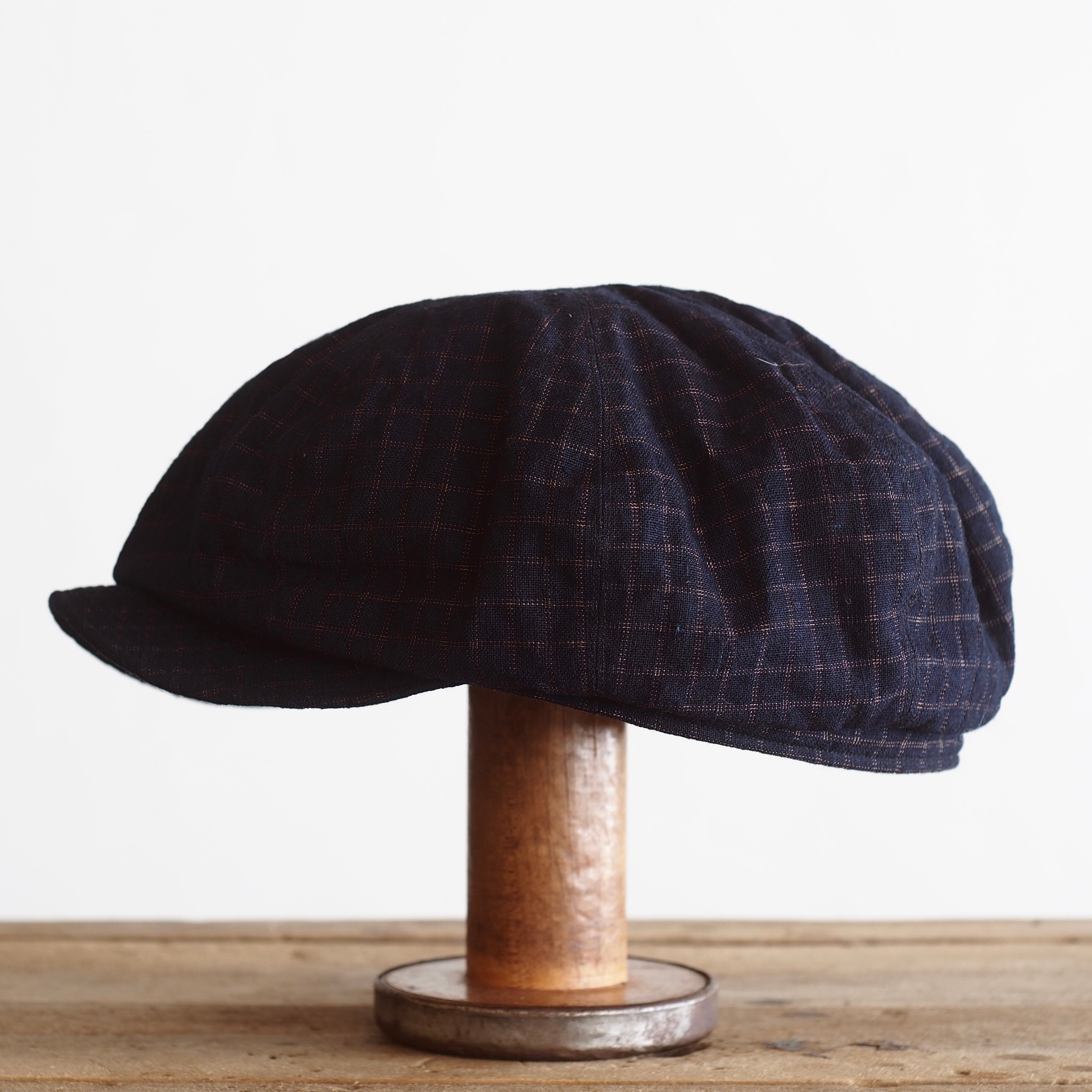 NORA CAP ~type newsboy~61japan old cotton/silk