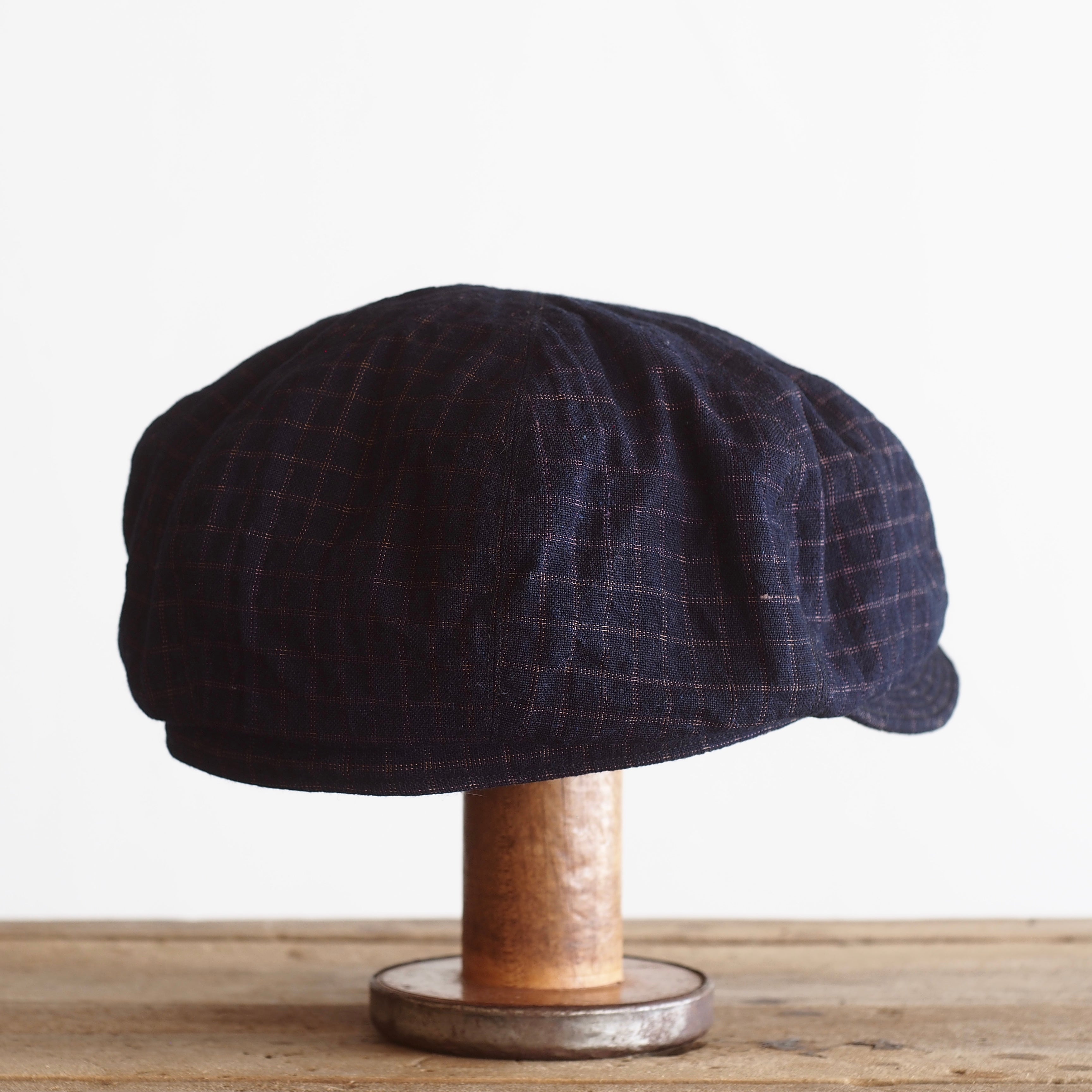 NORA CAP ~type newsboy~61japan old cotton/silk