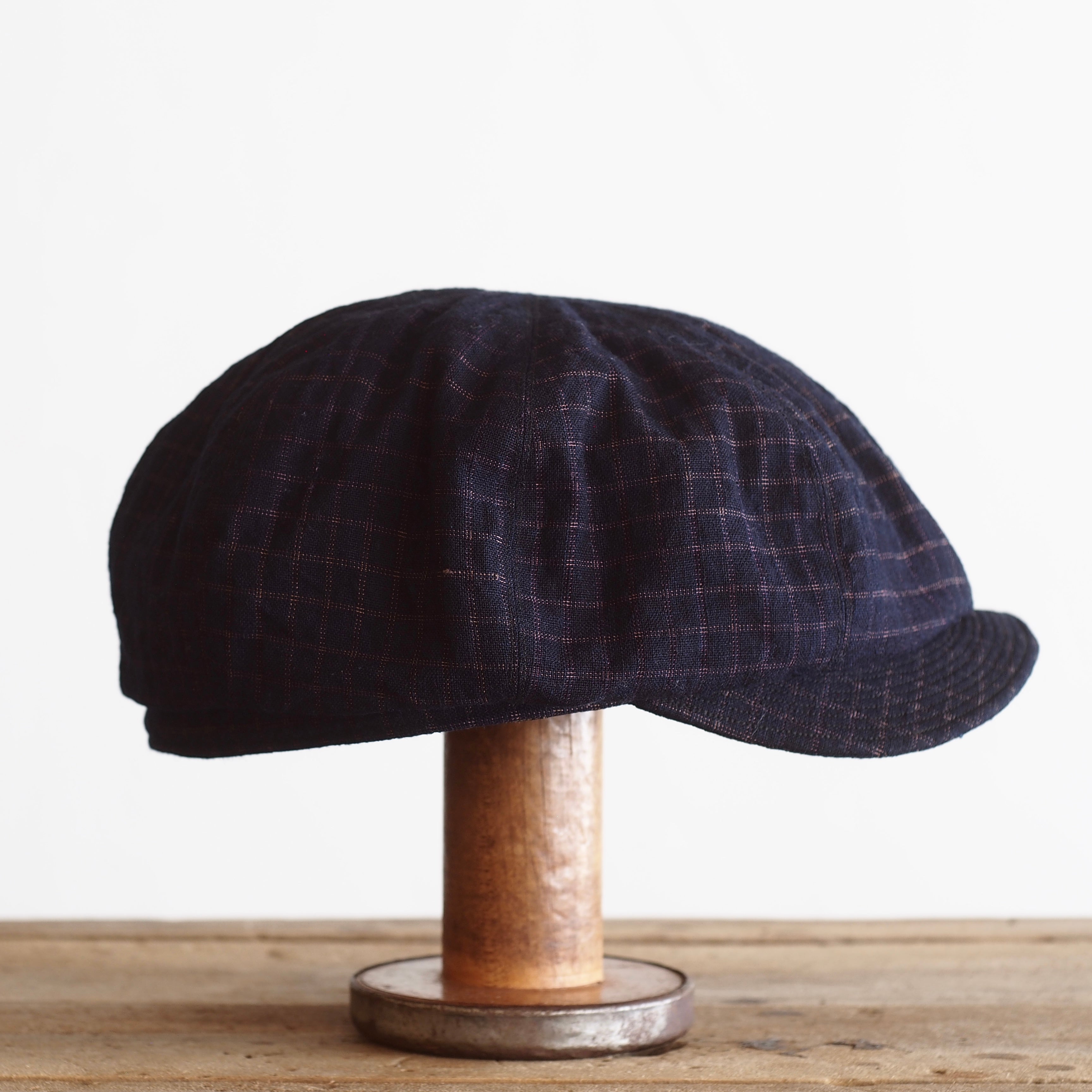 NORA CAP ~type newsboy~61japan old cotton/silk