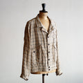 NORA SHORT JACKET~japan old linen fabric~