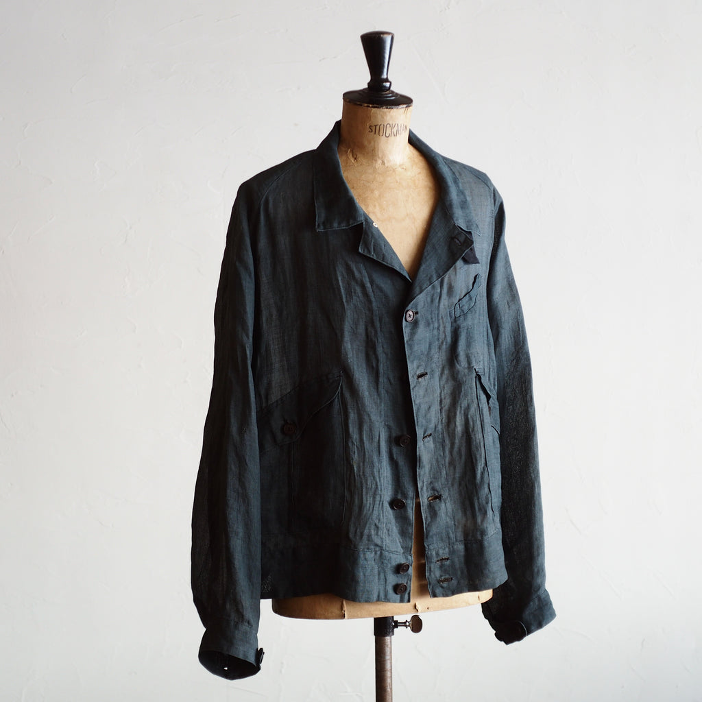 NORA SHORT SHIRT JACKET~japan old ramie fabric~