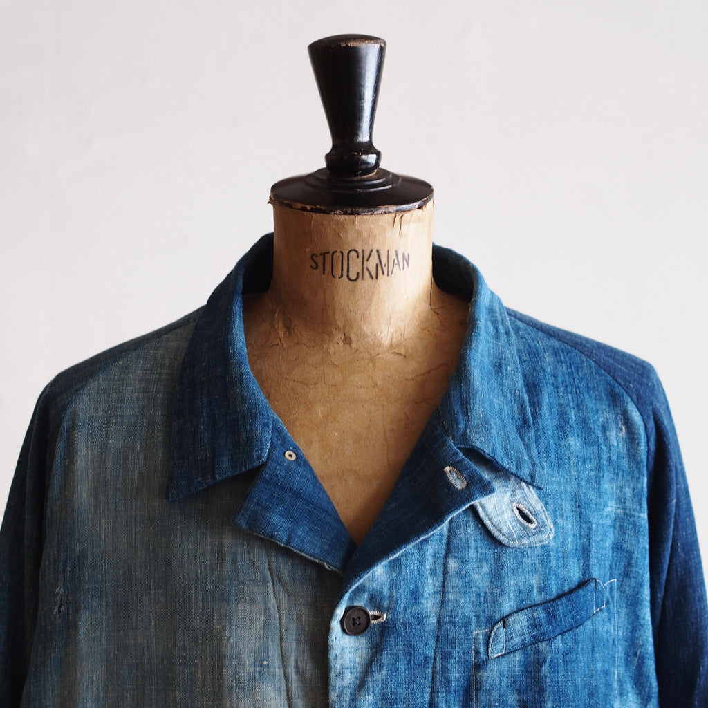 NORA SHORT JACKET~japan old indigo cotton~