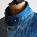 NORA SHORT JACKET~japan old indigo cotton~