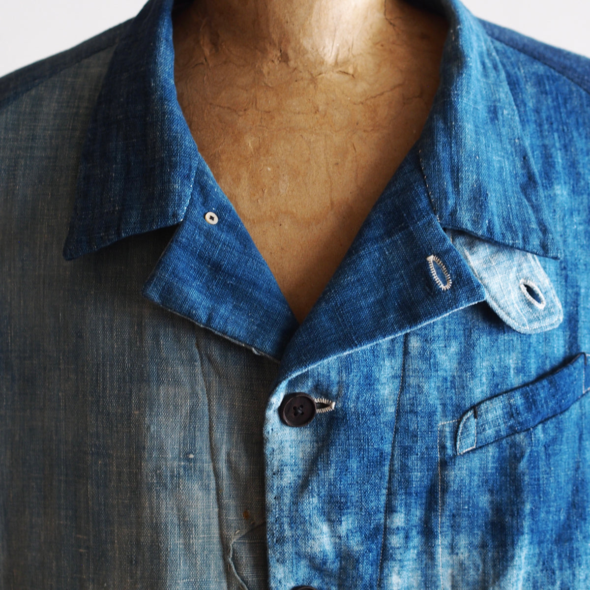 NORA SHORT JACKET~japan old indigo cotton~