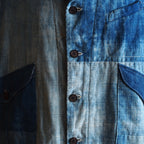 NORA SHORT JACKET~japan old indigo cotton~