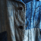 NORA SHORT JACKET~japan old indigo cotton~