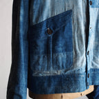 NORA SHORT JACKET~japan old indigo cotton~