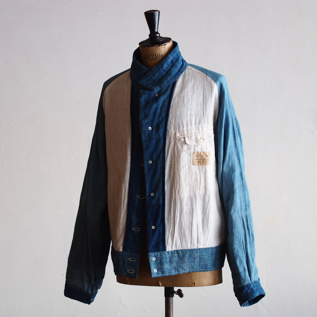 NORA SHORT JACKET~japan old indigo cotton~