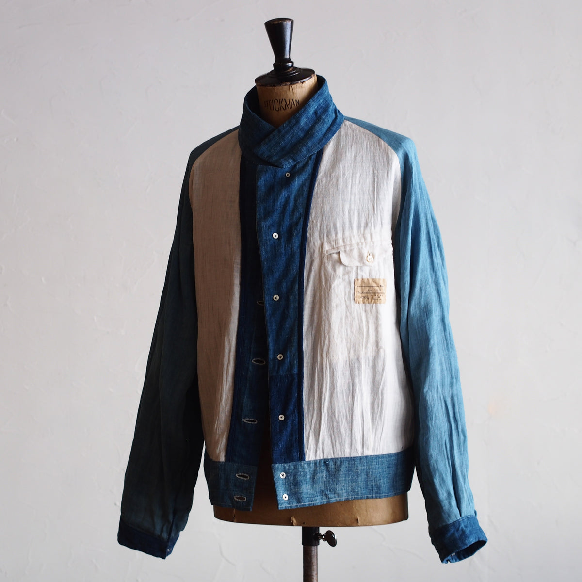 NORA SHORT JACKET~japan old indigo cotton~