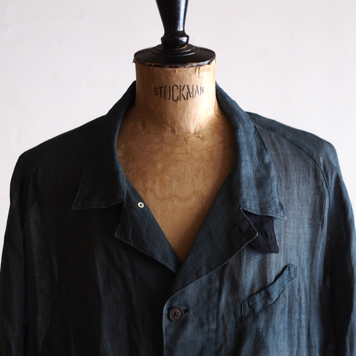 NORA SHORT SHIRT JACKET~japan old ramie fabric~
