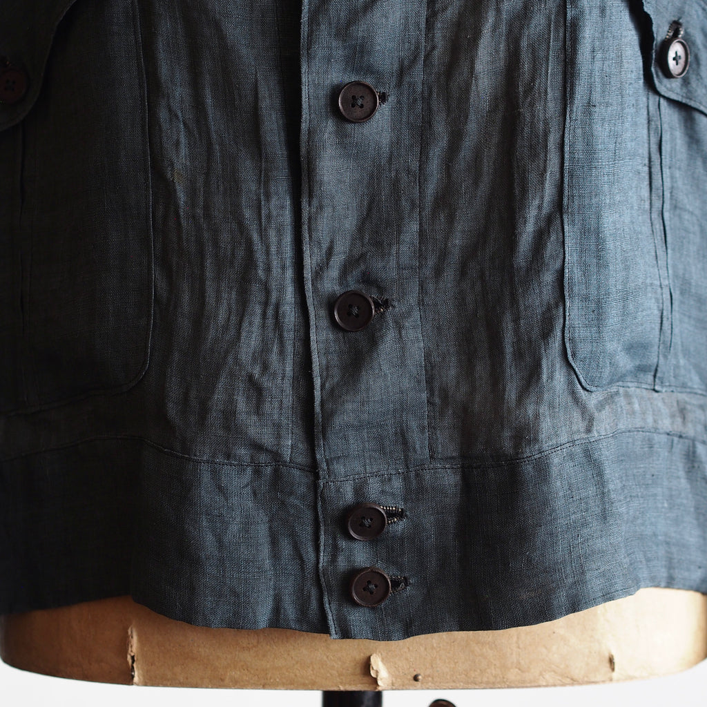 NORA SHORT SHIRT JACKET~japan old ramie fabric~