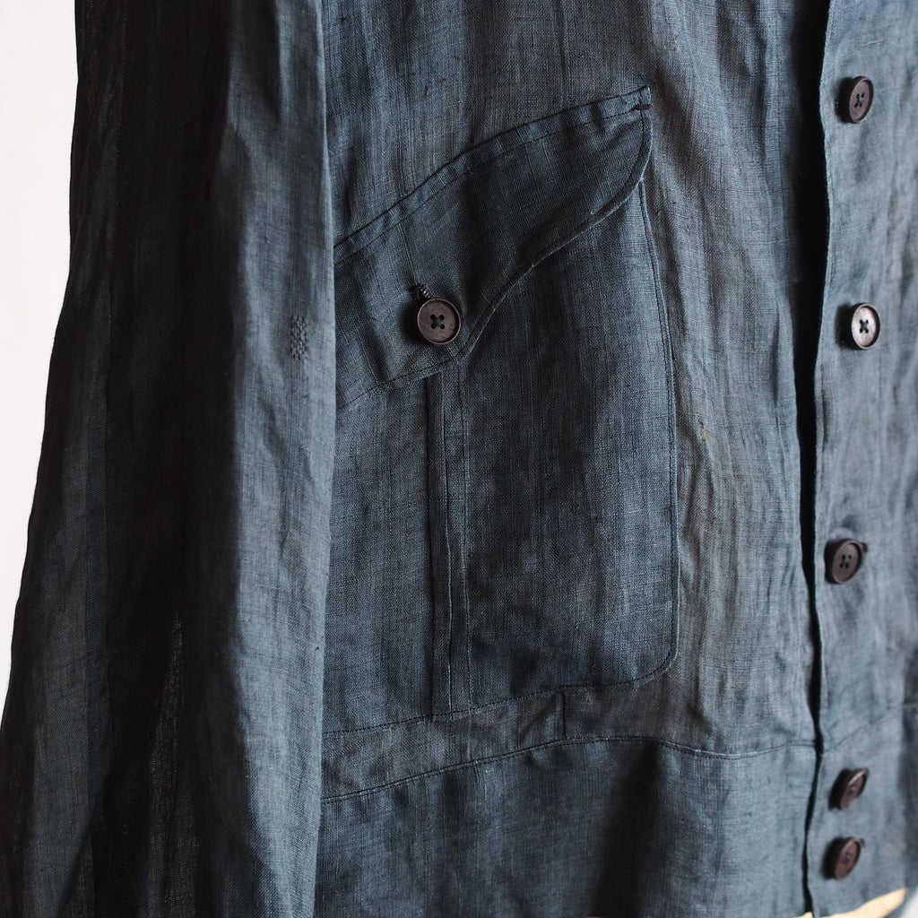 NORA SHORT SHIRT JACKET~japan old ramie fabric~