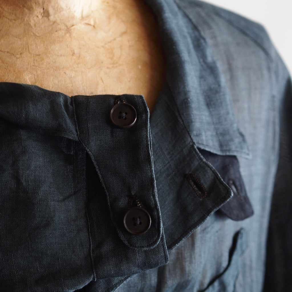 NORA SHORT SHIRT JACKET~japan old ramie fabric~