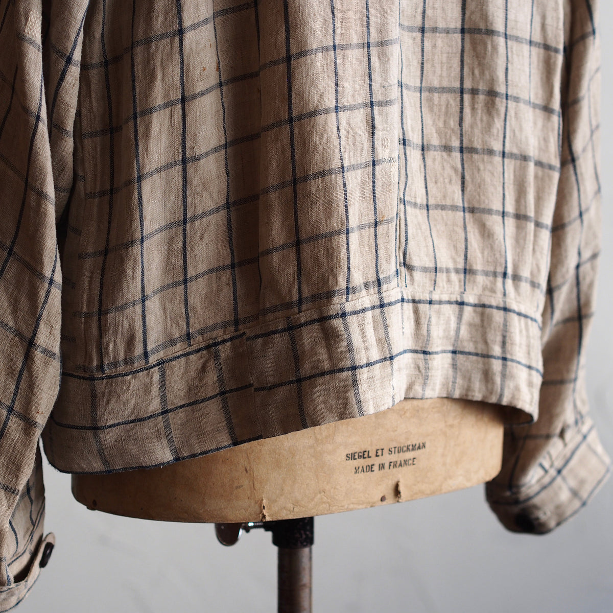 NORA SHORT JACKET~japan old linen fabric~