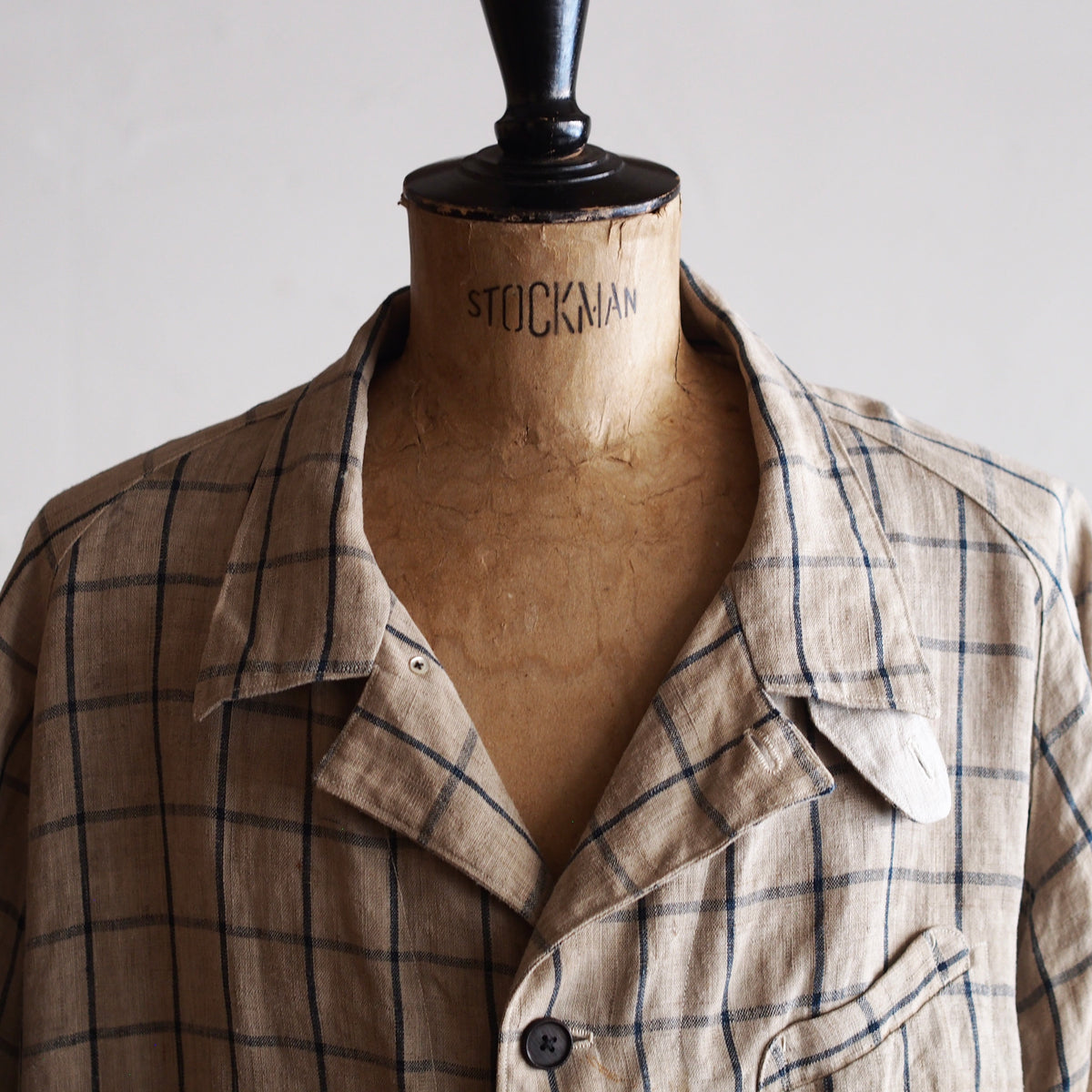 NORA SHORT JACKET~japan old linen fabric~