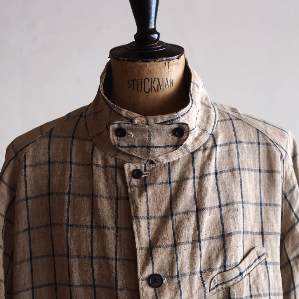 NORA SHORT JACKET~japan old linen fabric~